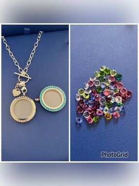 Origami Owl Lockets w/Crystals